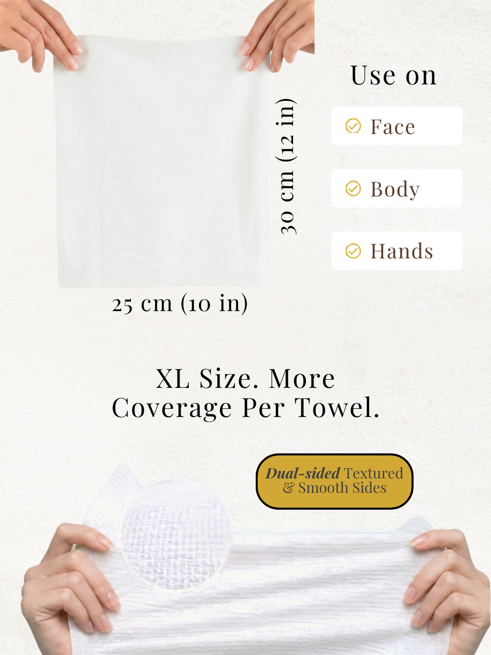 SKLIN Glow Cloths – Duo Bundle (2 x 50 Cloths)